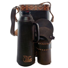 KIT MATEIRA TRADICIONAL 1LITRO 5 PECAS - EM COURO LISO