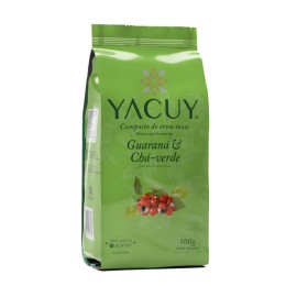 COMPOSTO YACUY DE ERVA-MATE COM GUARAN E CH VERDE 500G  